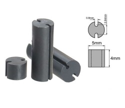 5x4mm Led Distance (Standoff) - Black - Motorobit