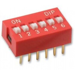 6-Pin Dip Switch 