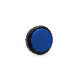 60mm 12V Illuminated Game Machine Button - Blue 