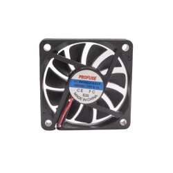 60x60x10mm 24V 0.10A Fan 2 Wire - Profuse