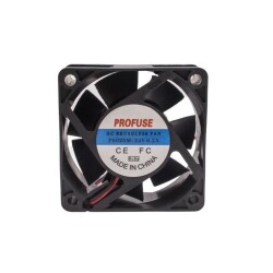 60x60x25mm 24V 0.20A Fan 2 Kablolu