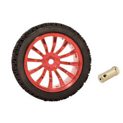 65x27 Wheel Red 