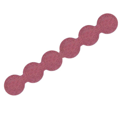 6S 18650 Battery Insulation Seal Red No Hole - 5 Pieces - 1