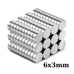 6x3mm Neodymium Strong Magnet