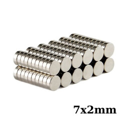 7x2mm Neodymium Strong Magnet