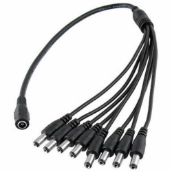 8 Başlı DC Adaptör Çoklayıcı Kablo - 1
