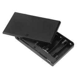 8-Pack AA Battery Holder - USB Output