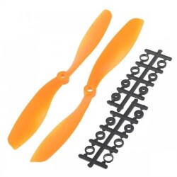 8045 Drone Propeller Set CW/CCW - Orange