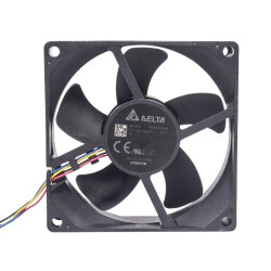 80x80x25mm 12V 0.32A Fan 4 Wire