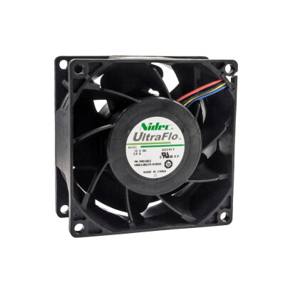 80x80x38mm 12V 3.4A Fan with 4 Cables - V80E12BS1F5-07Z045 - 1