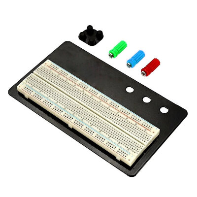 830-Pin Single Breadboard with Terminal - 2