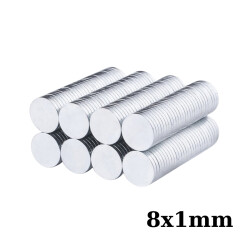 8x1mm Neodymium Strong Magnet