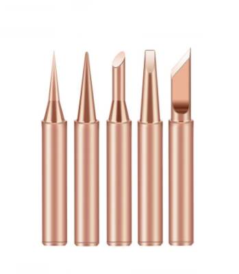 900M-T 5-Piece Soldering Iron Tip Set - Copper - 1