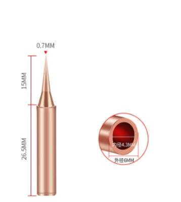 900M-T-I Soldering Iron Tip - Copper - 2