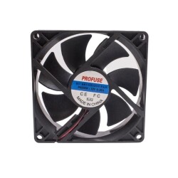 92x92x25mm 12V 0.25A Fan 2 Kablolu