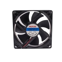 92x92x25mm 24V 0.10A Fan 2 Wire - Profuse