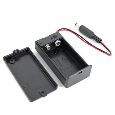 9V Battery Holder - With Box and Key - 2