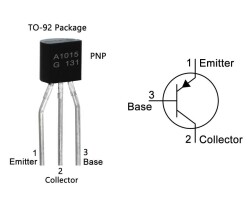 A1015 - TO92 PNP Transistör - 2