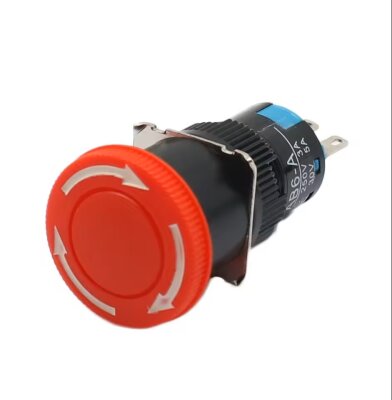 AB6-A 16mm 30V Emergency Stop Button - 1