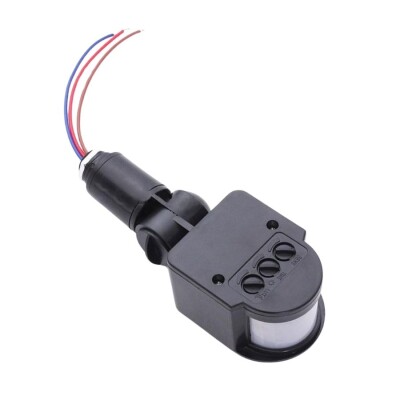 AC 220V 180° Hareket PIR Sensörü - Otomatik Lamba Sensörü - 2