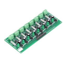 AC 220V 8 Channel Optocoupler Isolation Module 