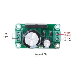 AC/DC 0-20V 8A 4700UF/35V Doğrultucu Güç Filtresi - 2