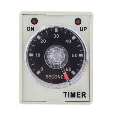 AH3-2 AC 220V Delay DPDT Digital Time Relay - 60S - 1