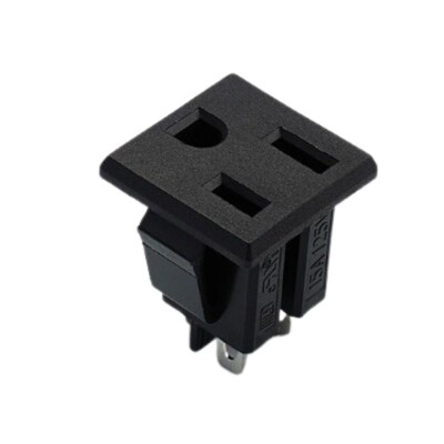 American Power Socket - Black - 1