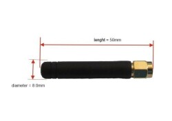 Antenna with 433MHz Straight SMA Connector - 3