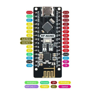 Arduino RF-NANO NRF24L01 Wireless Modül - Type-C - 3