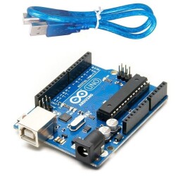 Arduino Uno R3 DIP Clone - (USB Cable Included) 