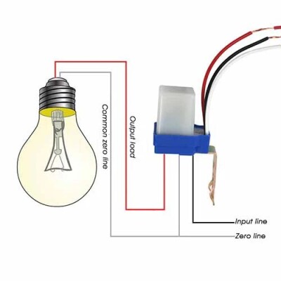 Aso-As-10 AC 220V Photocell Automatic Light Sensor - Street Lamp Photocell - 3