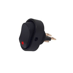 ASW-20-2 Oval Point Light Switch 12V