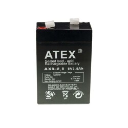 Atex 6V 2.8Ah Akü 