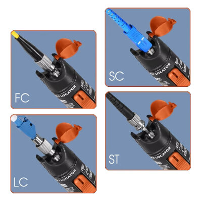 AUA-10 VFL 10mW Fiber Optik Görsel Hata Bulucu Laser Kalem - 2