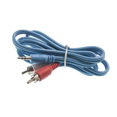 Aux 3.5mm Jack - 2RCA Dönüştürücü Kablo 5 Metre - 1
