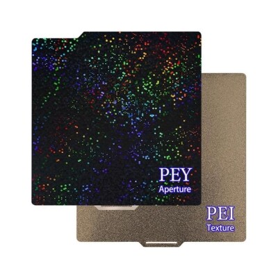 Bambu Lab X1-P1P-P1S PEI+PEY Kaplı Yay Çeliği Manyetik Tabla - 257x257mm - 1