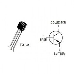 BC141 - TO92 NPN Transistör - 2