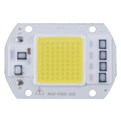 Beyaz 220V Projektör Cob Led 50W Driver Çipli - 1