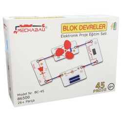 Block Circuits Electronic Training Set - 45 Projects - 1