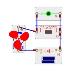 Block Circuits Electronic Training Set - 45 Projects - 3