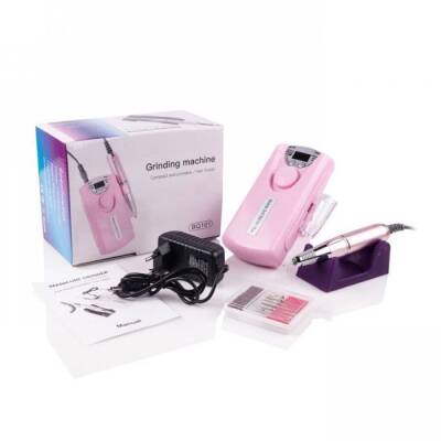 BQ101 Rechargeable Manicure Pedicure Nail File Set - Pink - 1