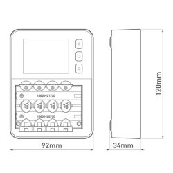 C4 EVO Smart Battery Charger with Display - AA / AAA / Li-ion Battery Compatible - 4