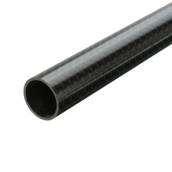 Carbon Fiber Pipe 3K 12x10x500mm 