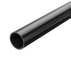 Carbon Fiber Pipe 3K 16x14x500mm - 1