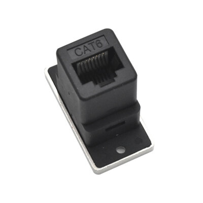 CAT6 RJ45 Dişi Panel Tipi Konnektör - SCAT6-C - 2