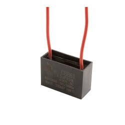 CBB61 1.5uF 450V Permanent Capacitor with Cable Box