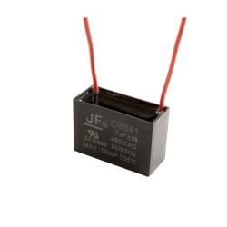 CBB61 7uF 450V Permanent Capacitor with Cable Box