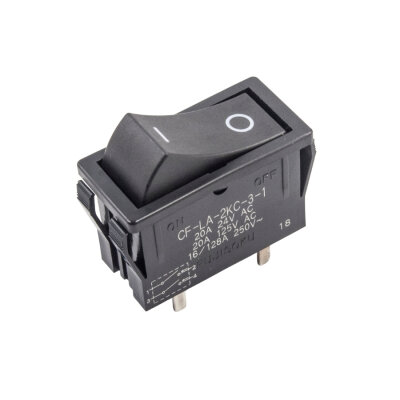 CF-LA-2KC-3-1 DPST On/Off Switch 4 Pin - 1