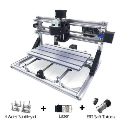 CNC3018 15000mW Lazerli CNC Makinesi - Kesim Tezgahı - 2